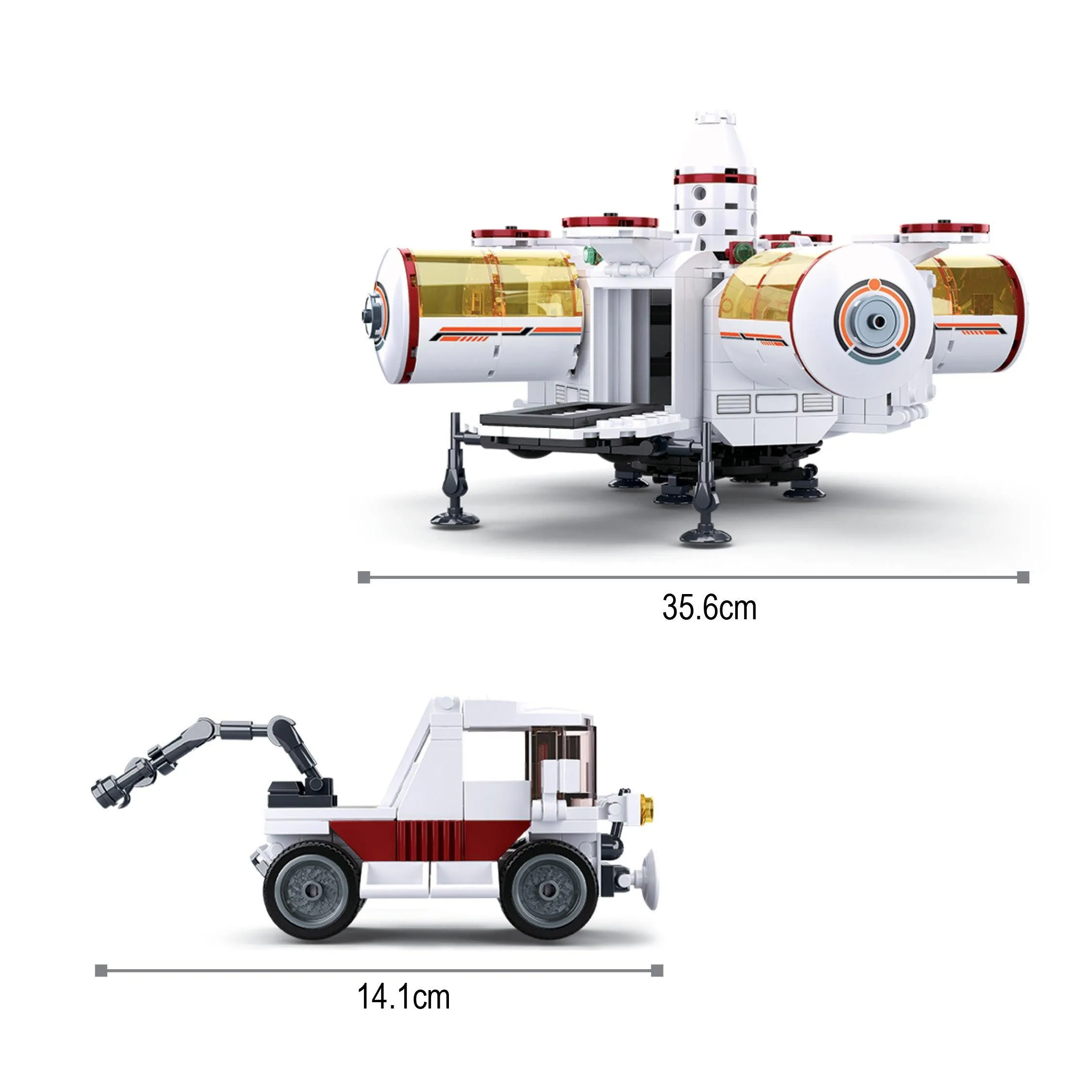 Sluban Space Base, Building Blocks For Ages 6 