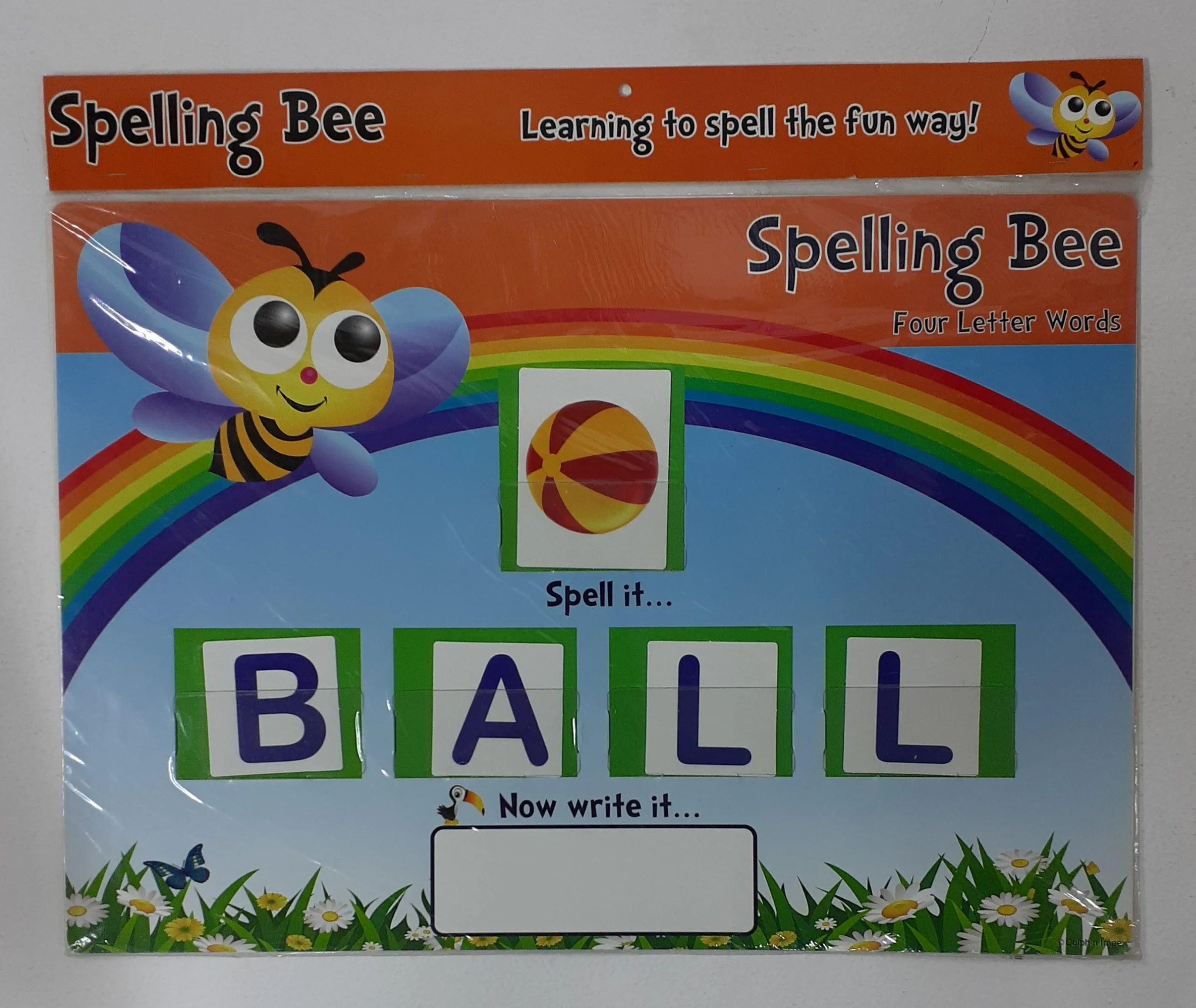 Spelling Bee Four Letter Words - Learning to Spell the Fun Way!