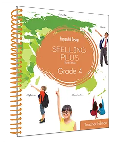 Spelling Plus Grade 4 Teacher Edition (Purposeful Design)