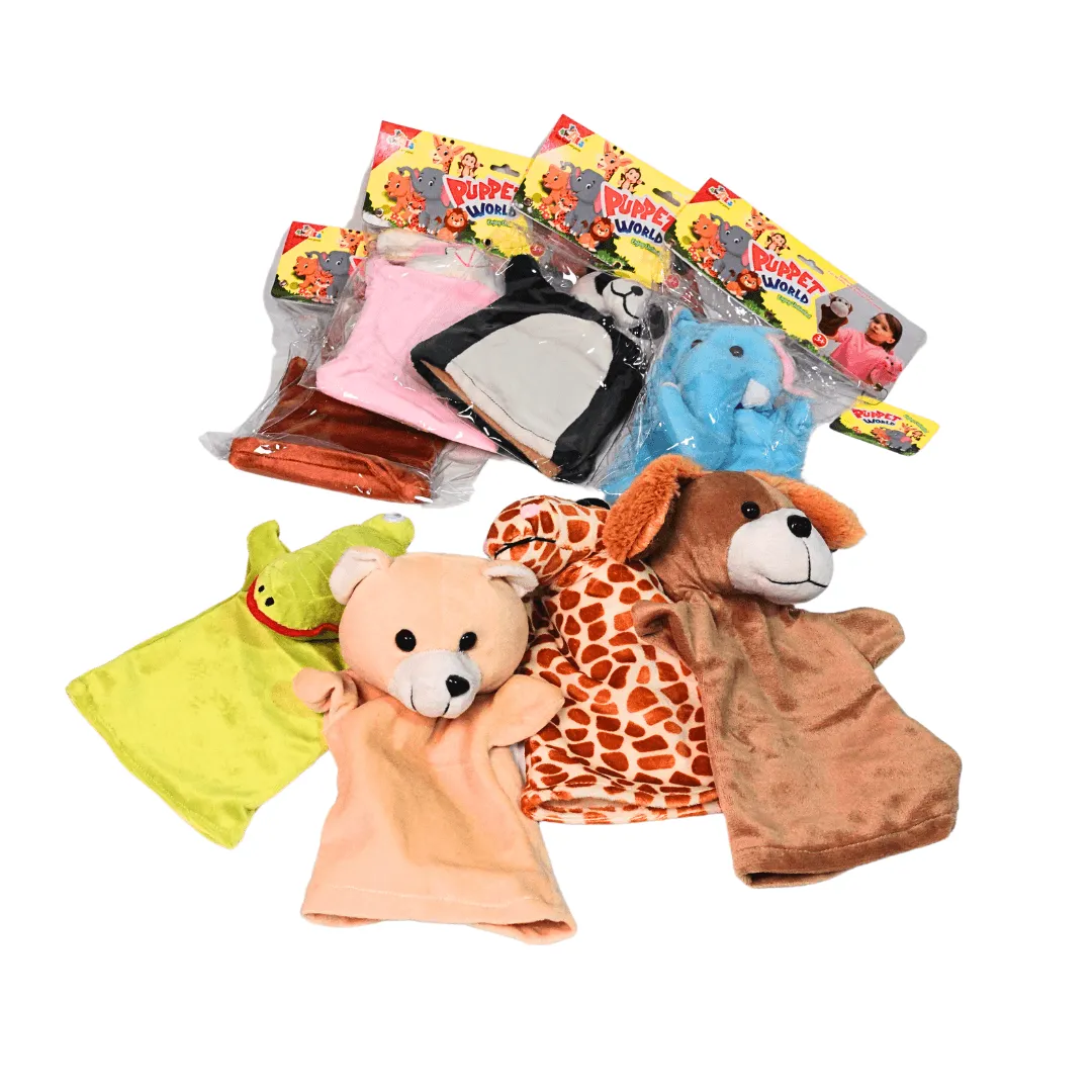 Story Telling Hand Puppets for Kids-1 (Random Animals will be send)