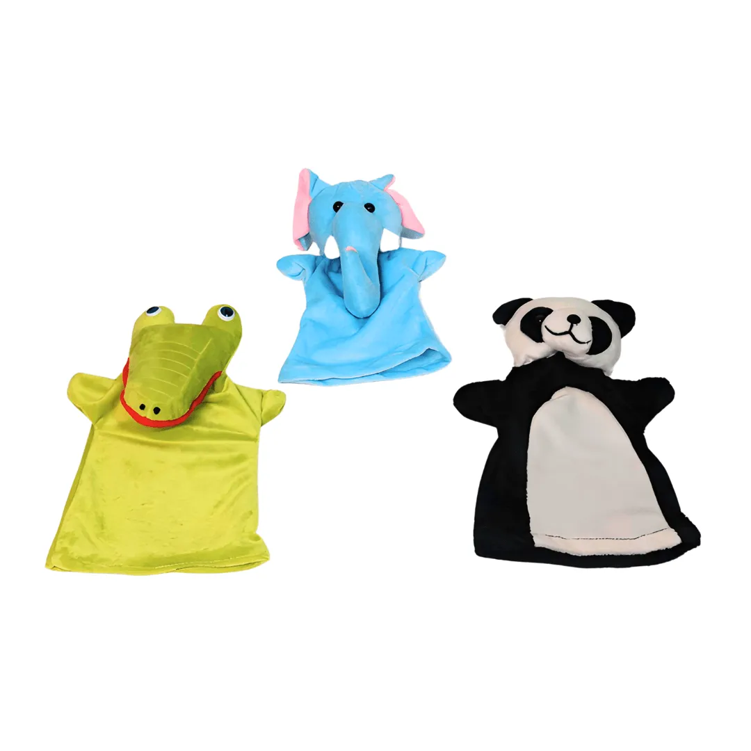 Story Telling Hand Puppets for Kids-1 (Random Animals will be send)