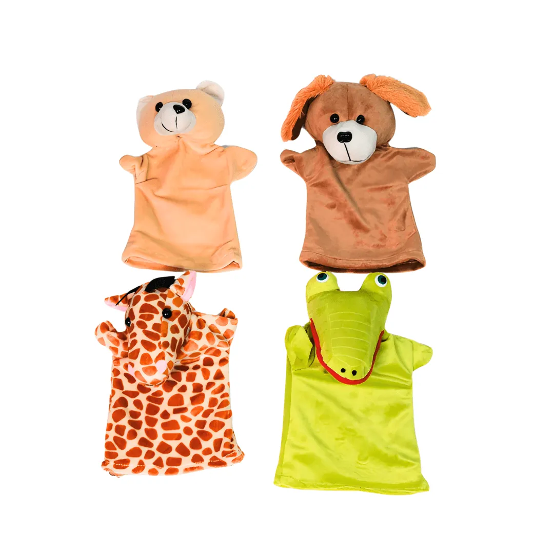 Story Telling Hand Puppets for Kids-1 (Random Animals will be send)