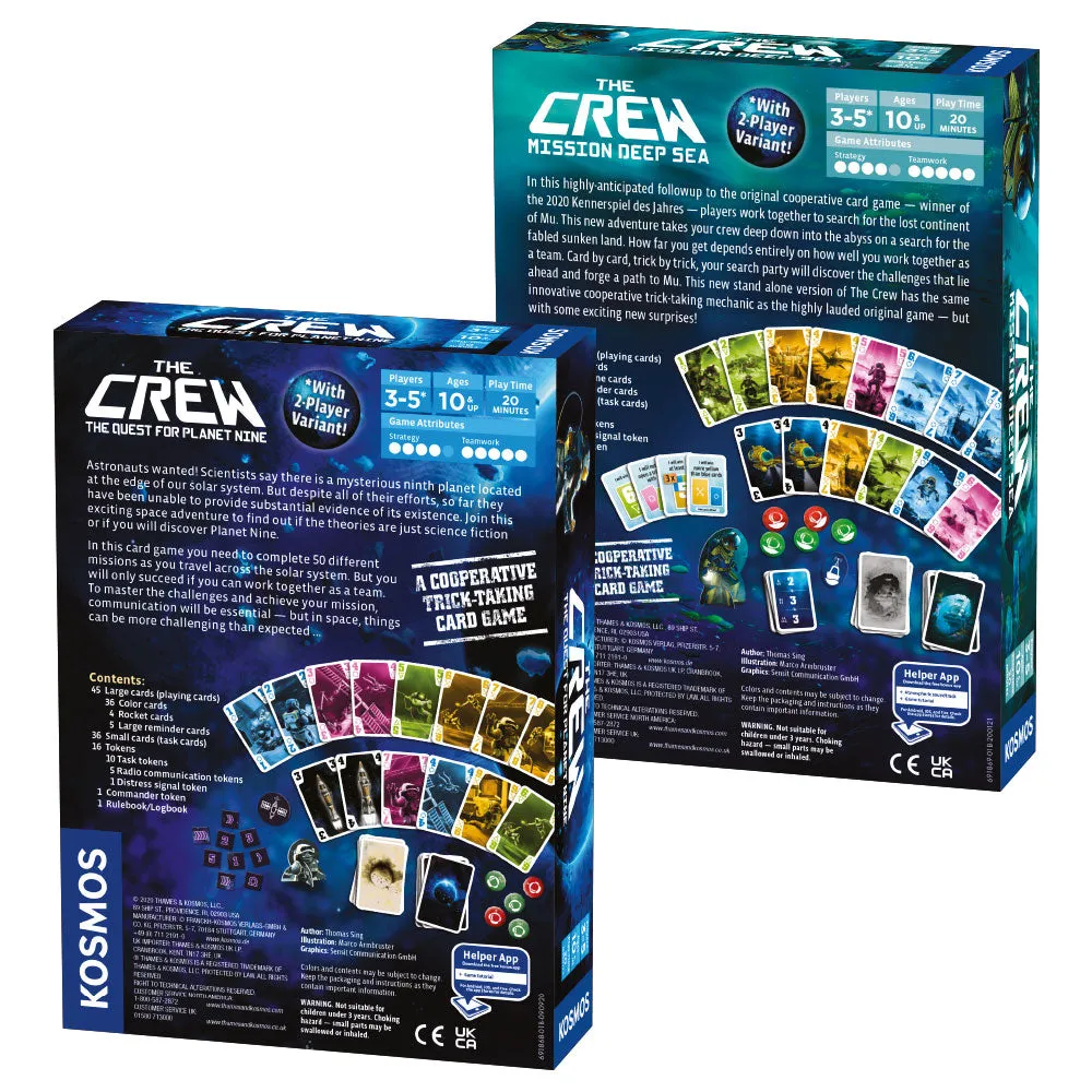 The Crew 2-Pack Bundle. The Crew: The Quest For Planet Nine & The Crew: Mission Deep Sea