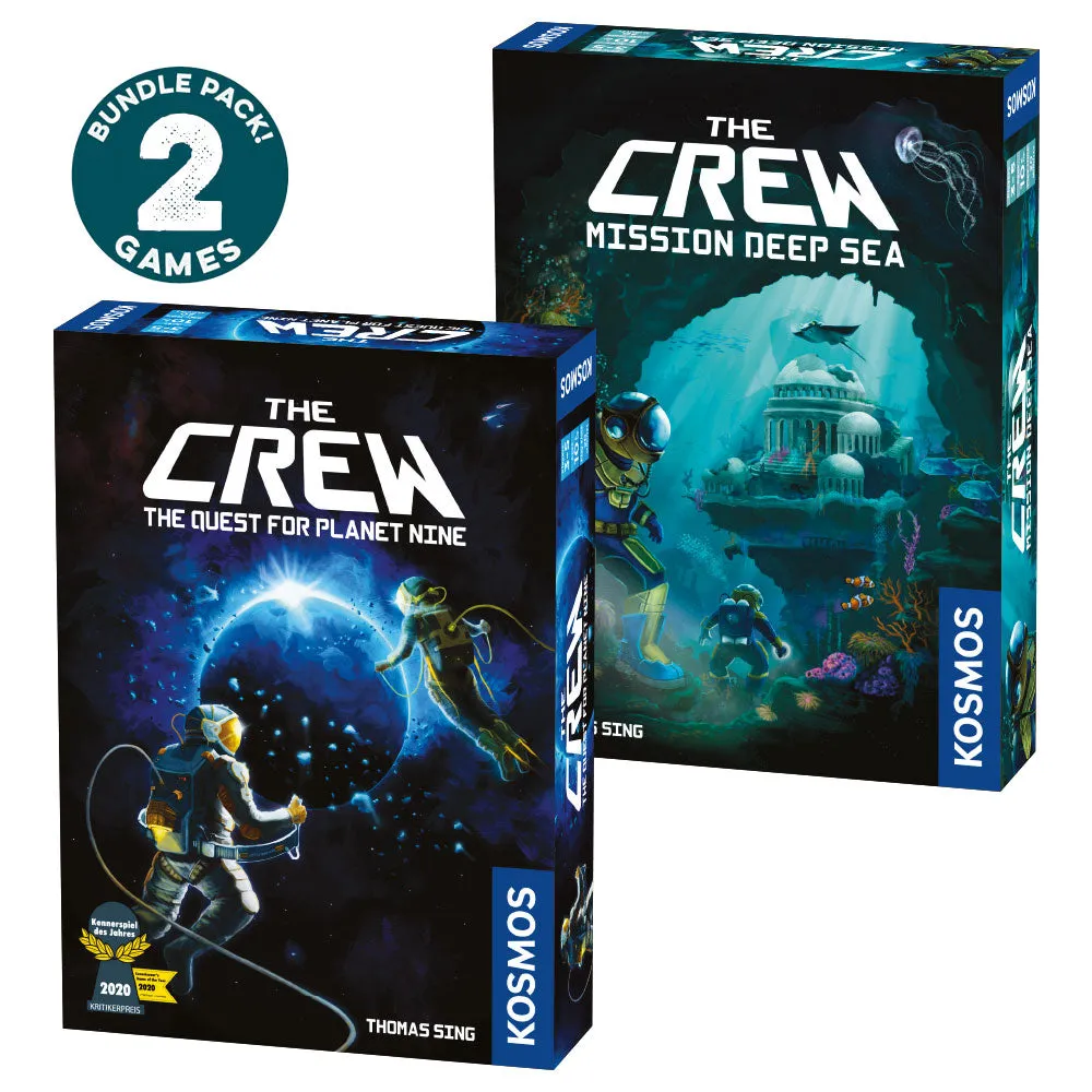 The Crew 2-Pack Bundle. The Crew: The Quest For Planet Nine & The Crew: Mission Deep Sea