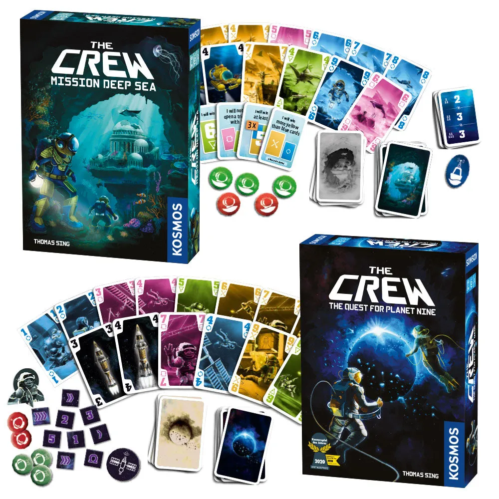 The Crew 2-Pack Bundle. The Crew: The Quest For Planet Nine & The Crew: Mission Deep Sea