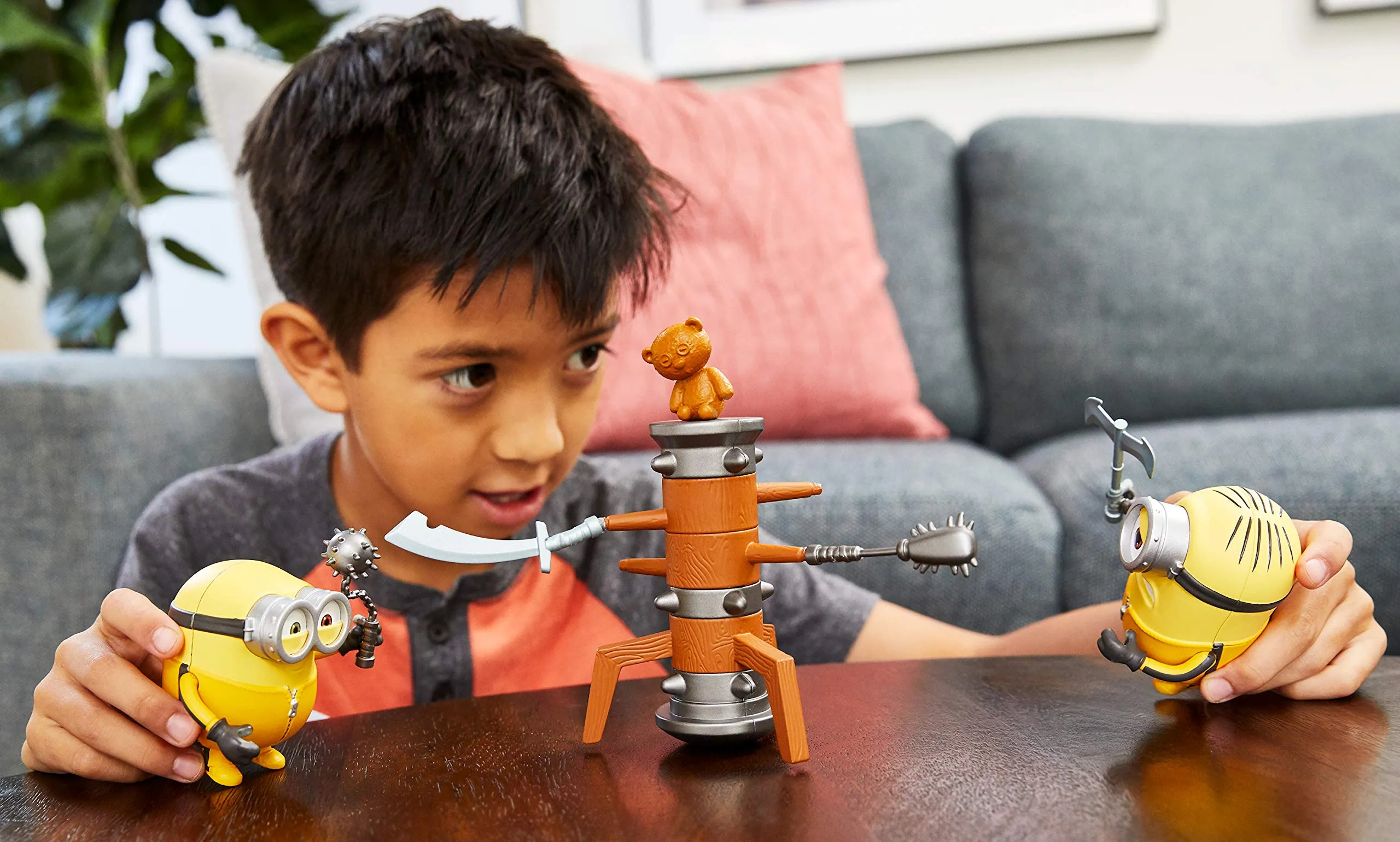The Rise Of Gru Movie Moments Mixed Up Minions Construction Set Toy