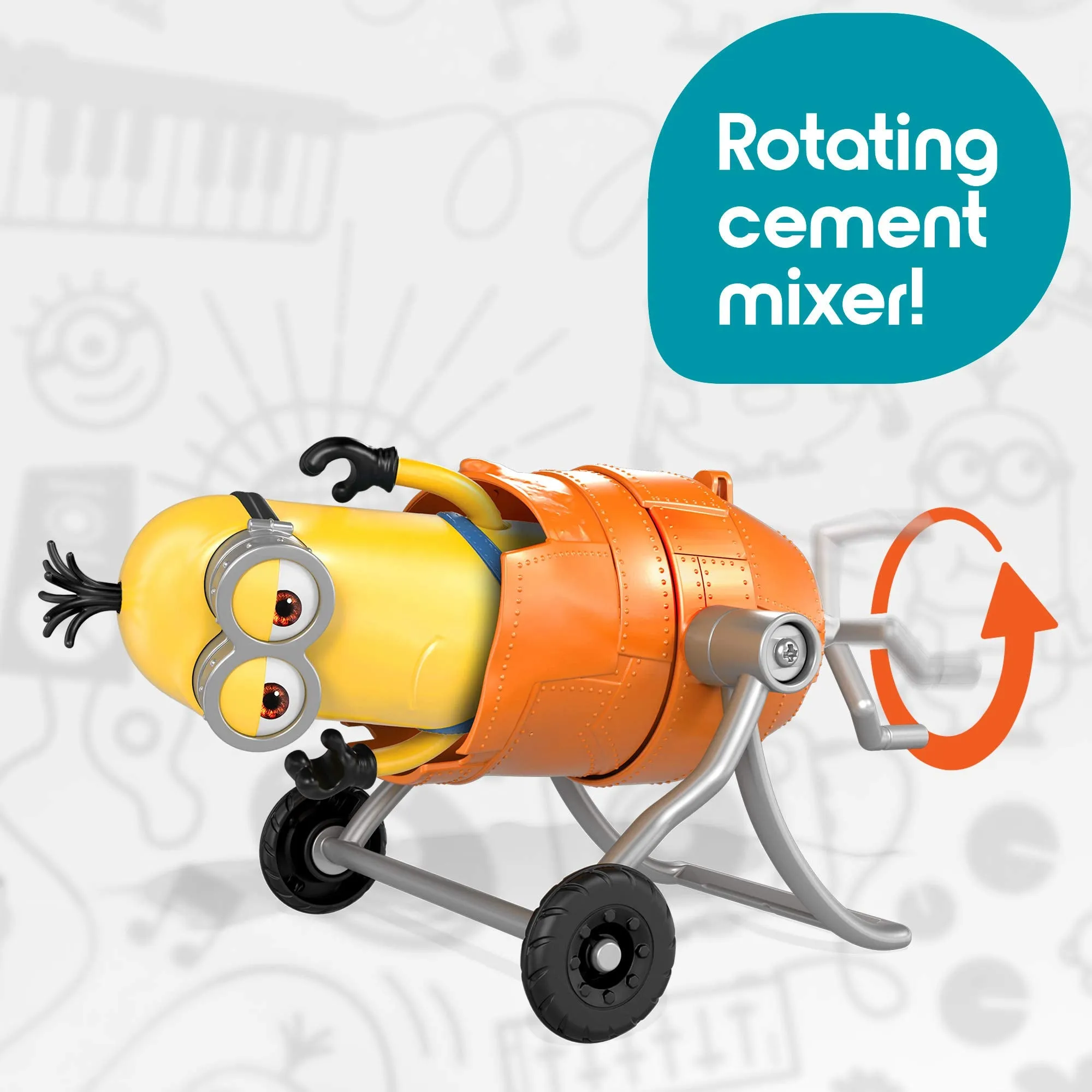 The Rise Of Gru Movie Moments Mixed Up Minions Construction Set Toy