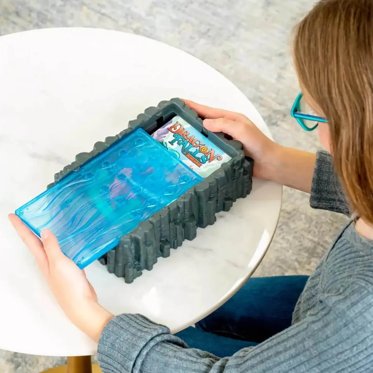 ThinkFun Dragon Falls 3D Logic Puzzle 60 Challenges Age 8 