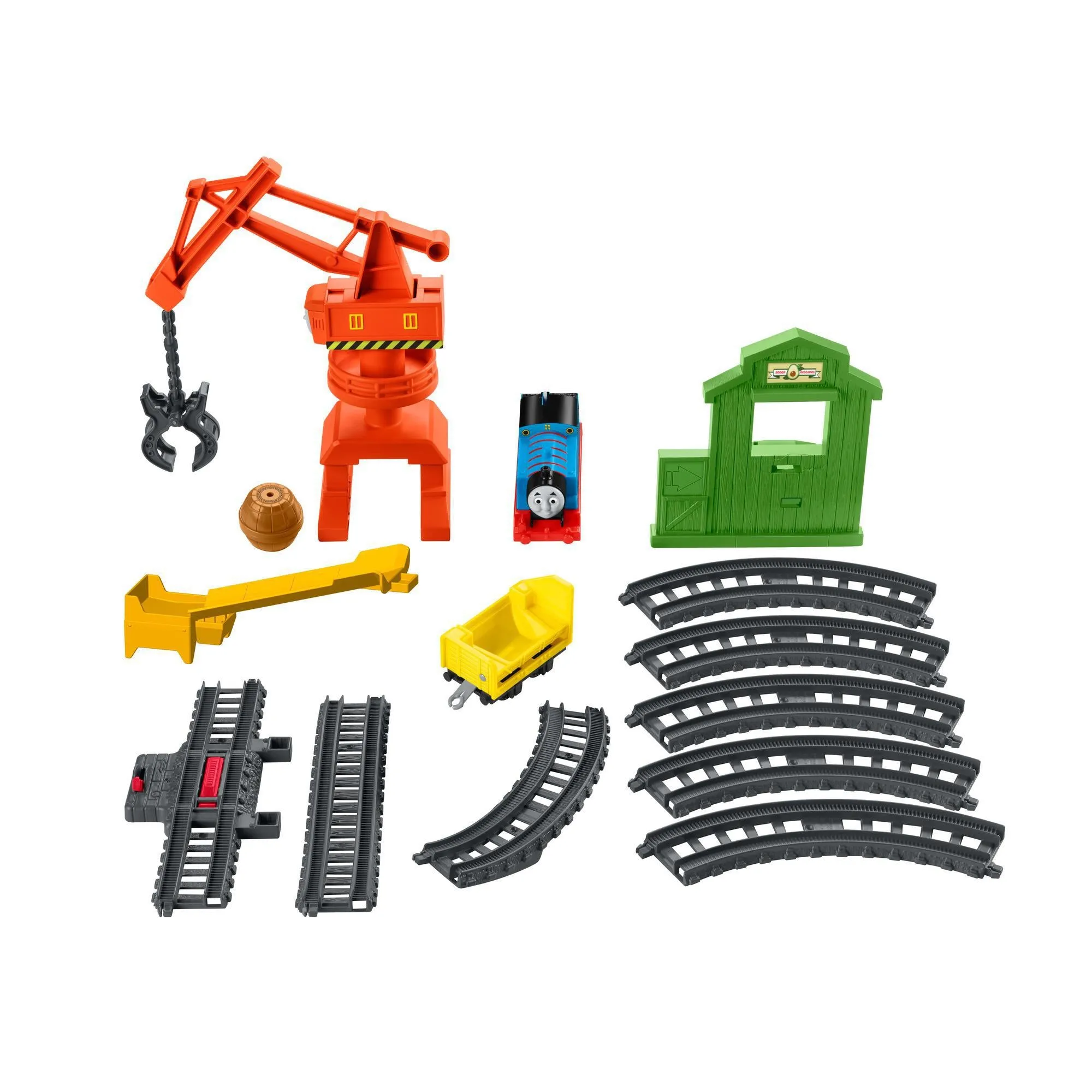 Thomas & Friends TrackMaster Cassia Crane & Cargo Train Set