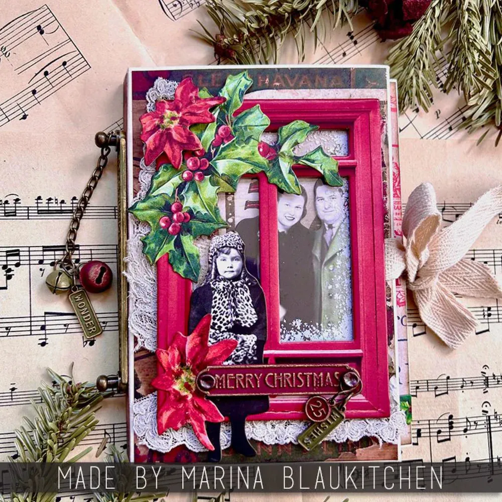 Tim Holtz idea-ology 2024 Christmas Layers and Paper Dolls