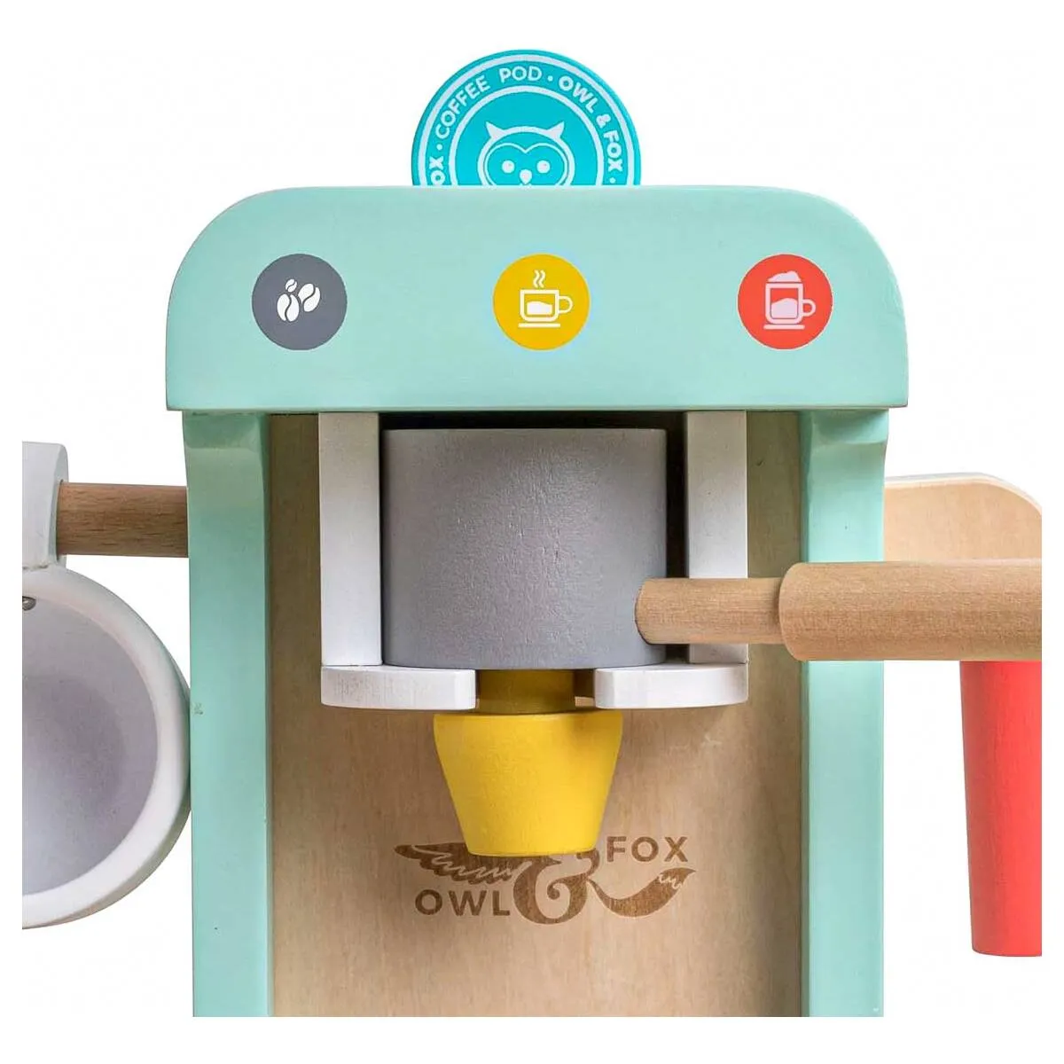 TP Owl & Fox Wooden Coffee Machine