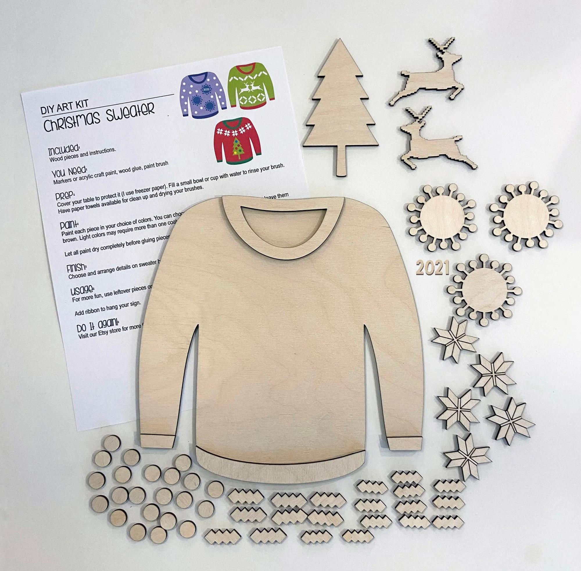 Ugly Sweater-DIY kit