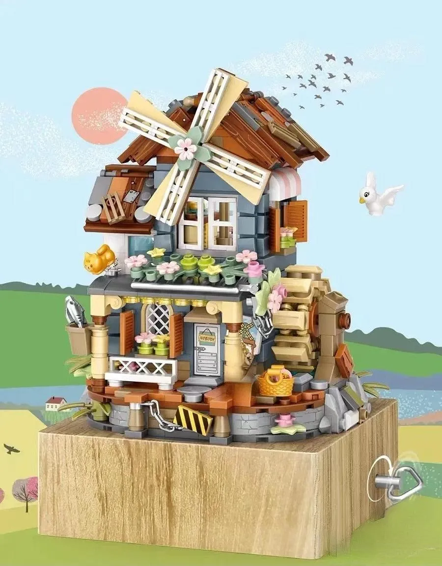Windmill Music Box Building Set