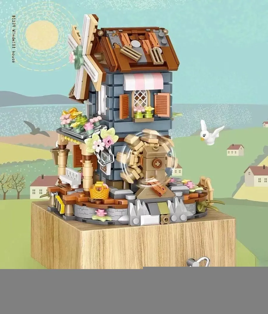 Windmill Music Box Building Set