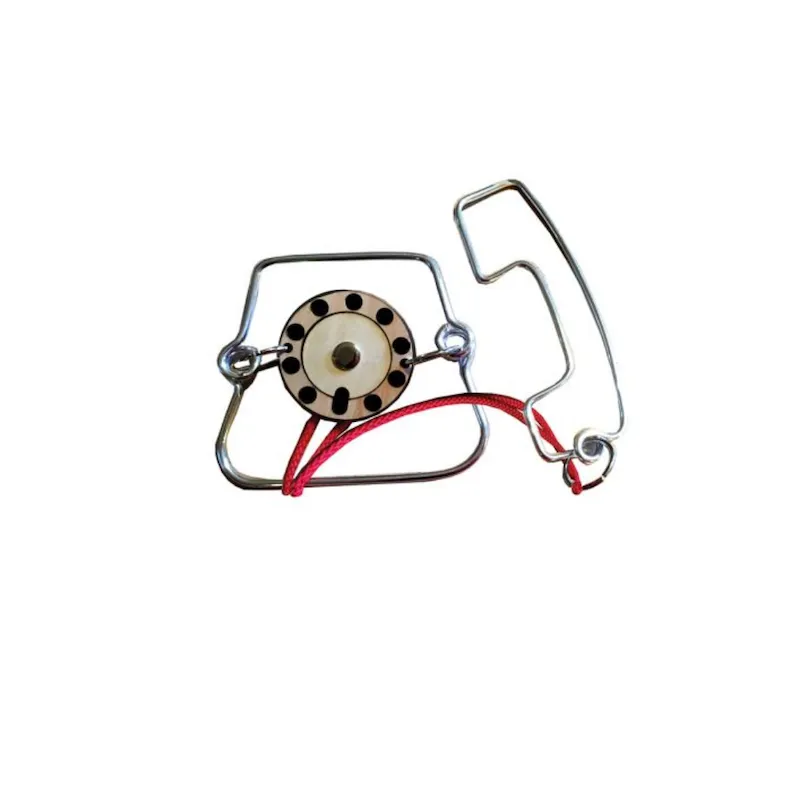 Wire Metal Telephone Puzzle