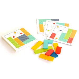 Wood Block Logical Puzzle Level 0-3-Mathematics toys